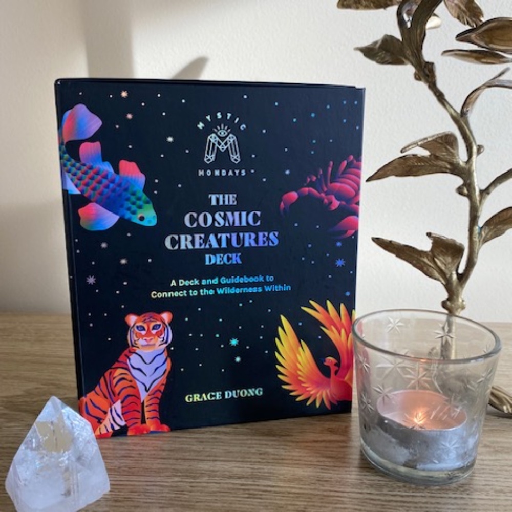✨ Mystic Mondays: The Cosmic Creatures Oracle Deck – Like New! ✨